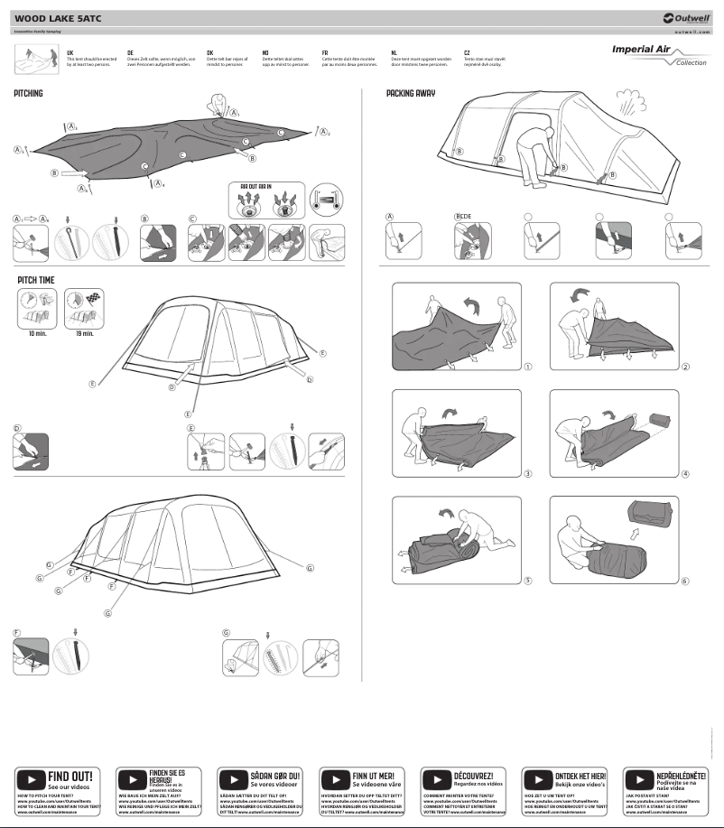 First page image of the manual for Wood Lake 5ATC