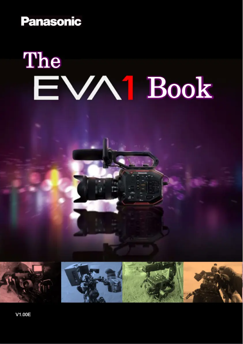Page 1 of the manual User Manual Panasonic AU-EVA1