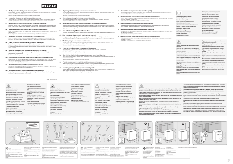 First page image of the manual for G 6865 SCVi XXL