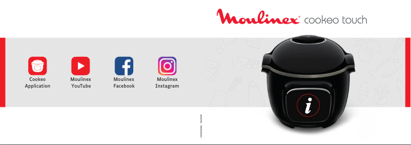 First page image of the manual for Cookeo Touch