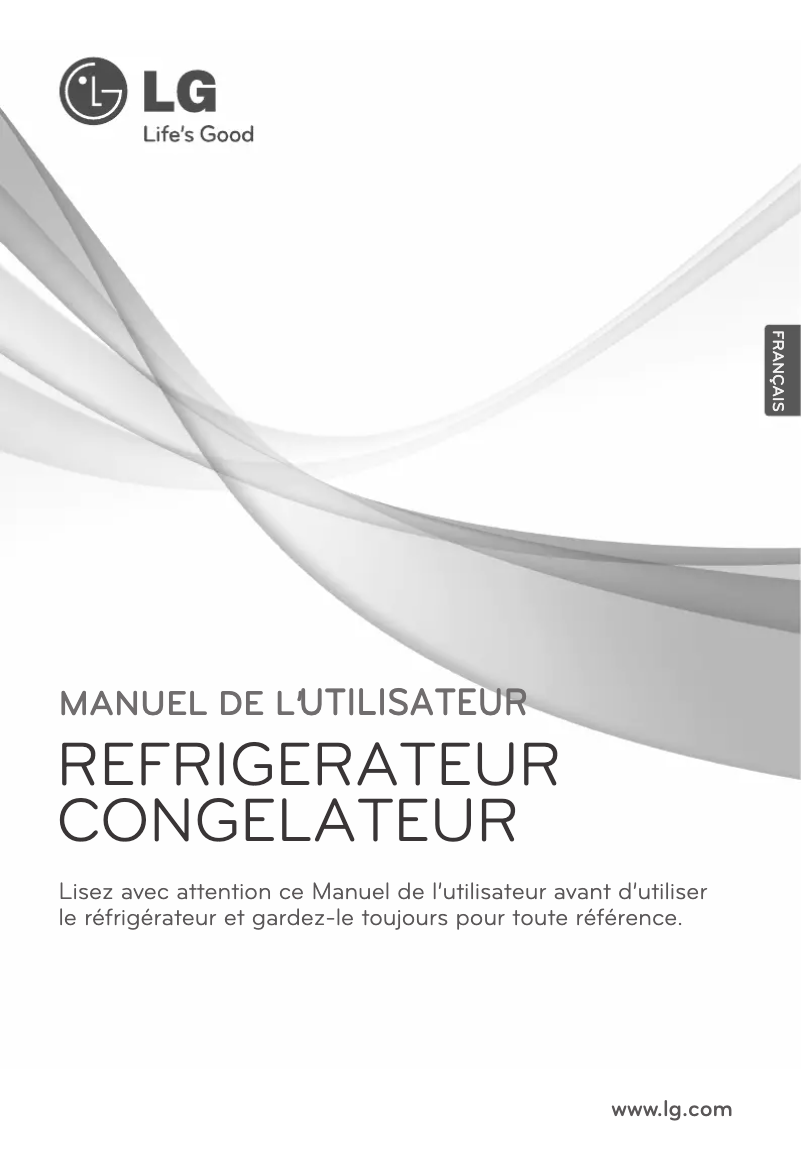 Page 1 of the manual User Manual LG GB3022PVQA