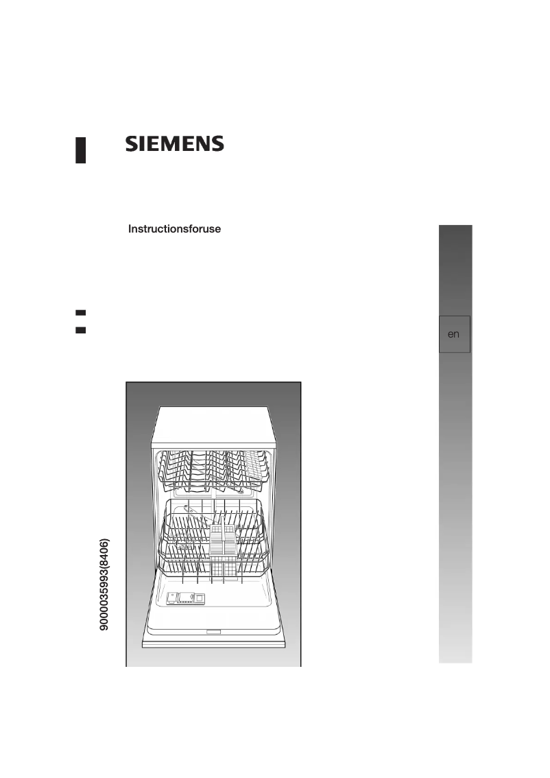 Page 1 of the manual User Manual Siemens SE 66T370