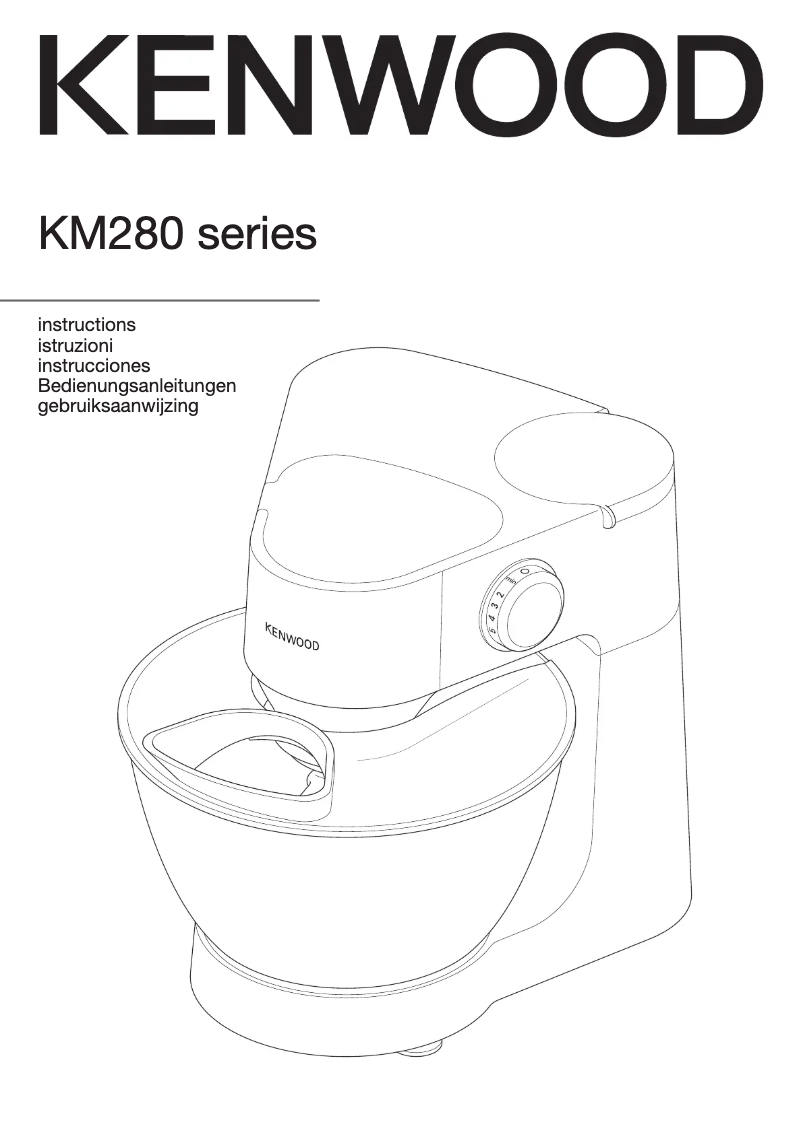 Page 1 of the manual User Manual Kenwood Prospero KM282