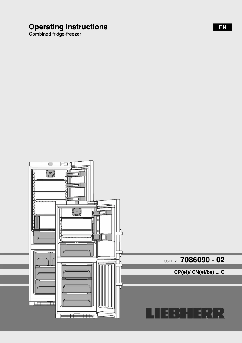 First page image of the manual for CNef 4825