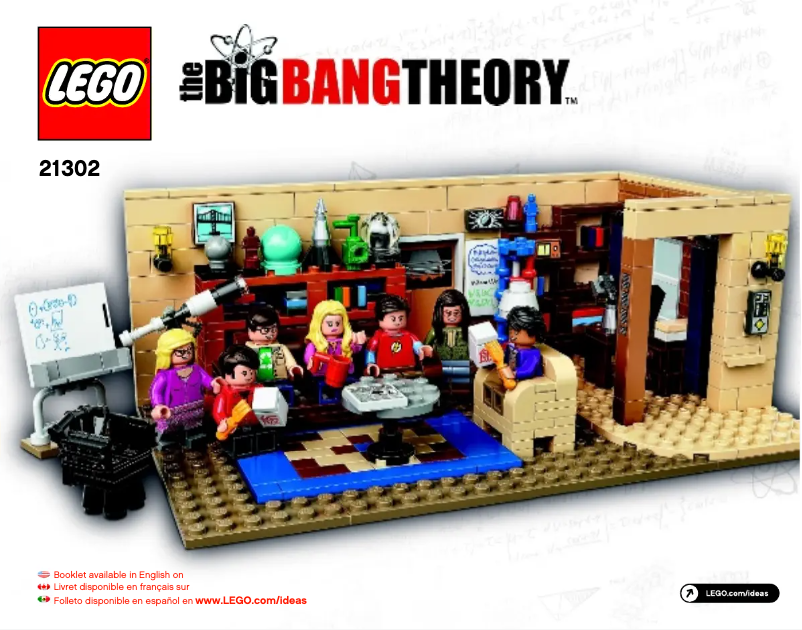 Page 1 of the manual User Manual Lego 21302