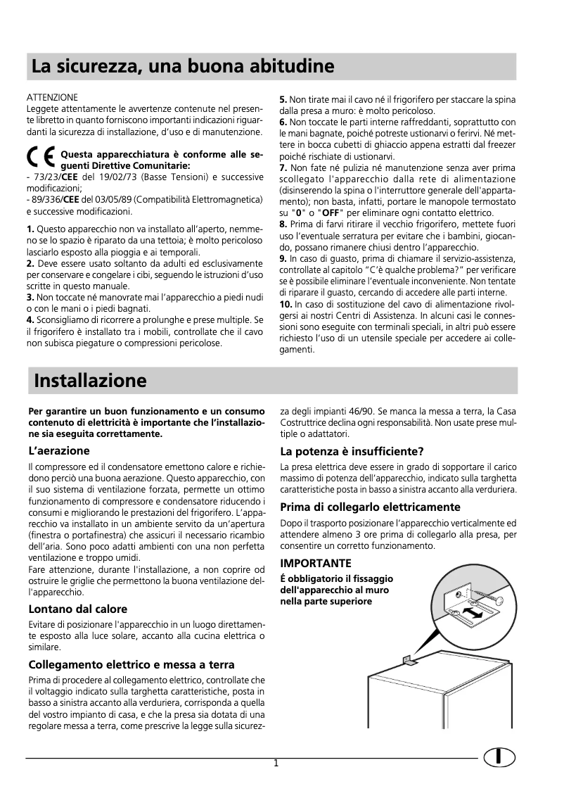 Page 1 of the manual User Manual Ariston Thermo XKC 35 VE