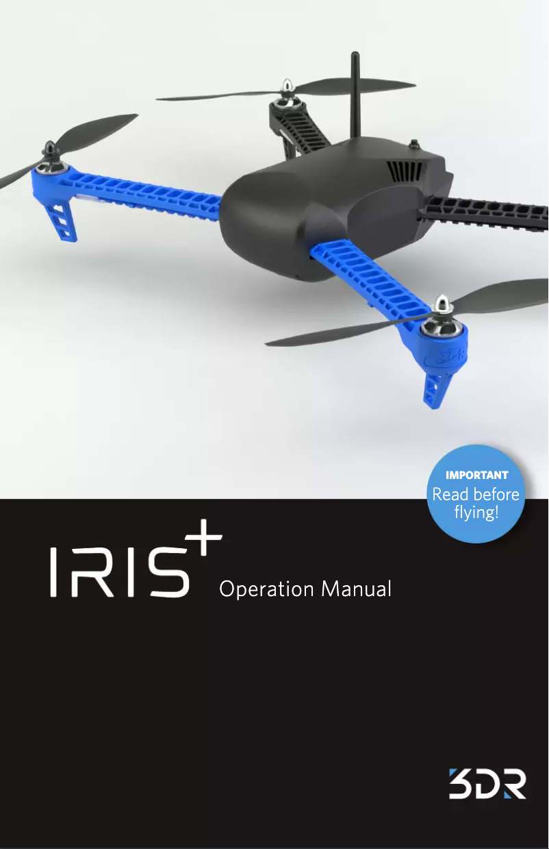 First page image of the manual for Iris