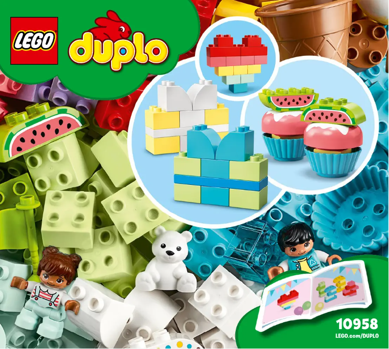 Page 1 of the manual User Manual Lego Duplo 10958