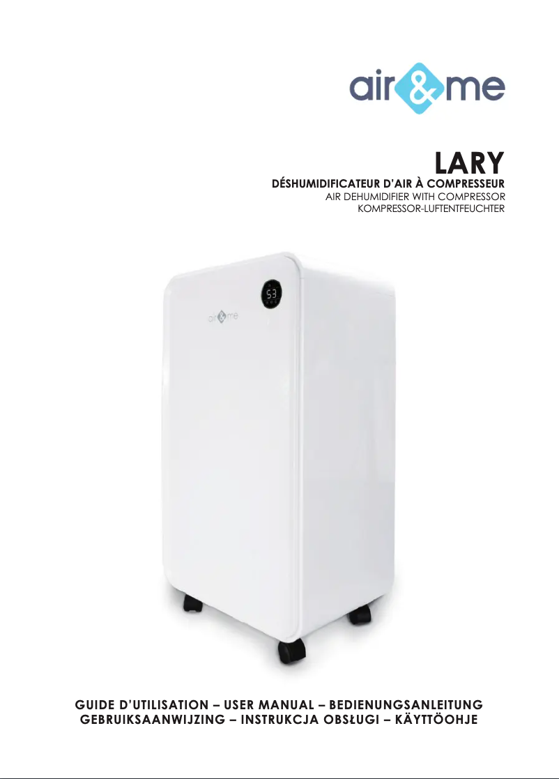 Page 1 of the manual User Manual Air&Me LARY