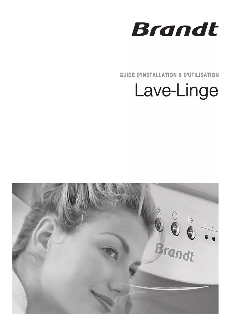 Image de la première page du manuel de l'appareil WTC1210F