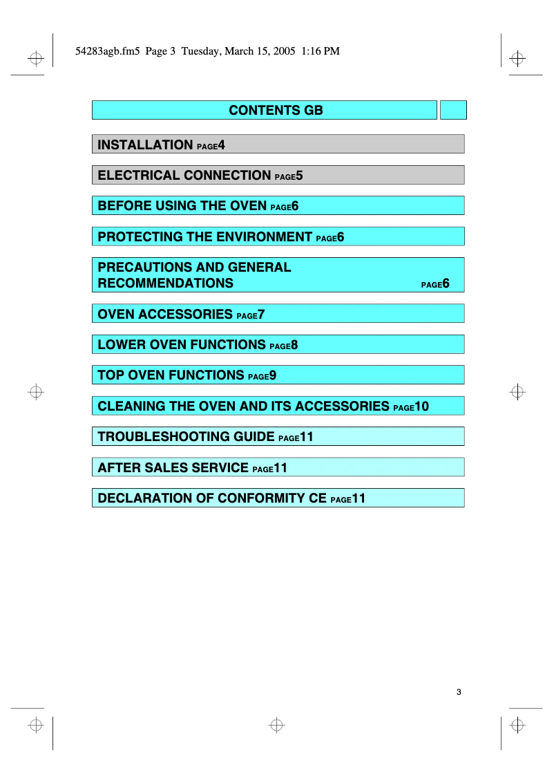 Page 1 of the manual User Manual Whirlpool AKZ 161 IX