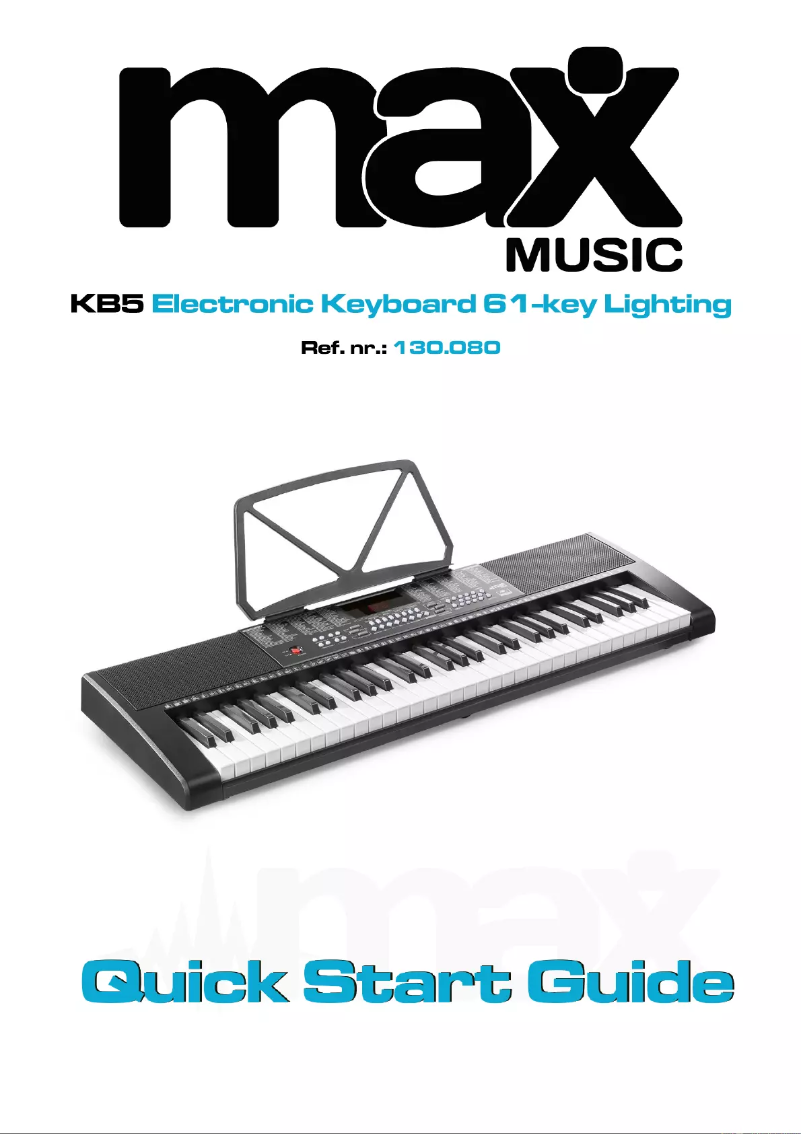 Image de la première page du manuel de l'appareil KB5