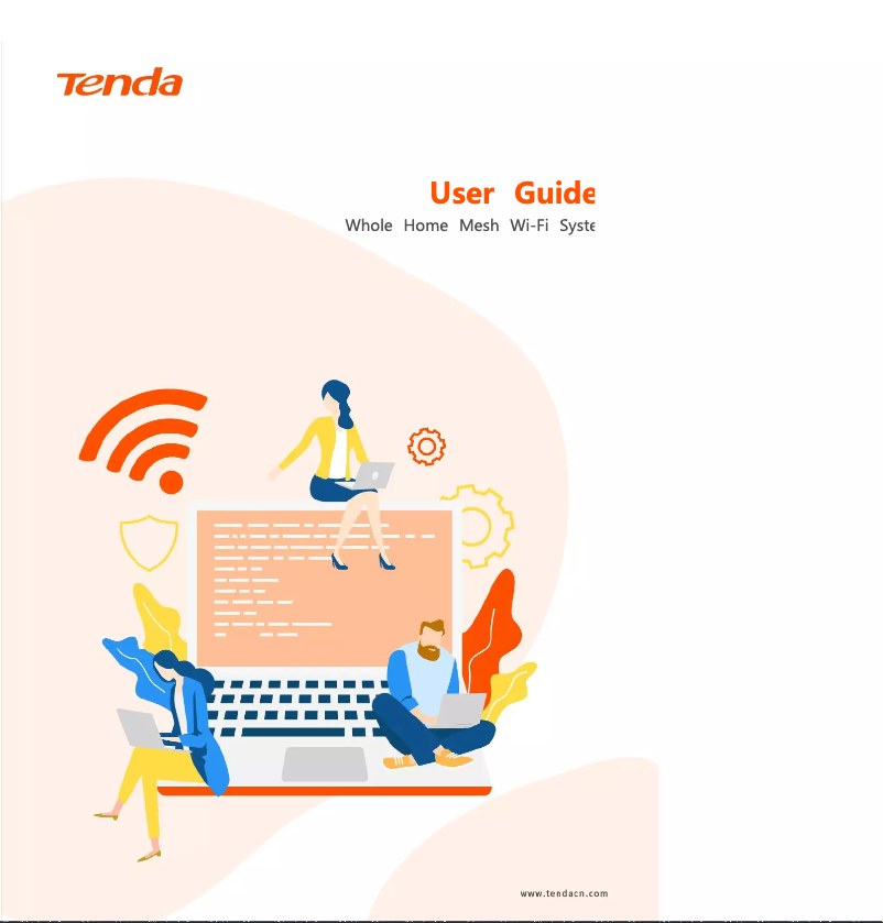 Page 1 of the manual User Manual Tenda MX21 Pro