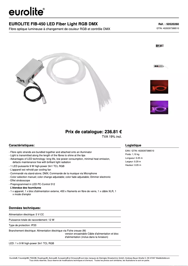 First page image of the manual for FIB-450