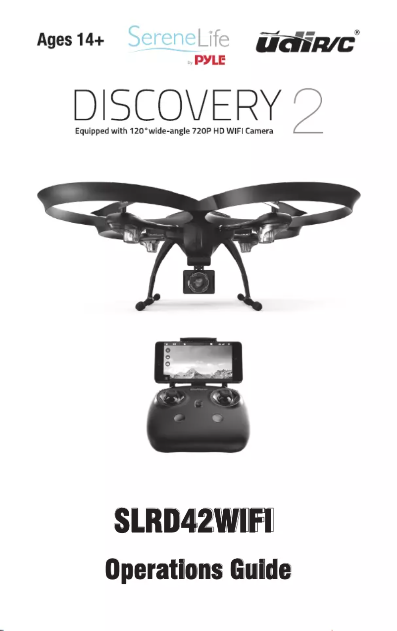 Page 1 of the manual User Manual SereneLife Discovery 2