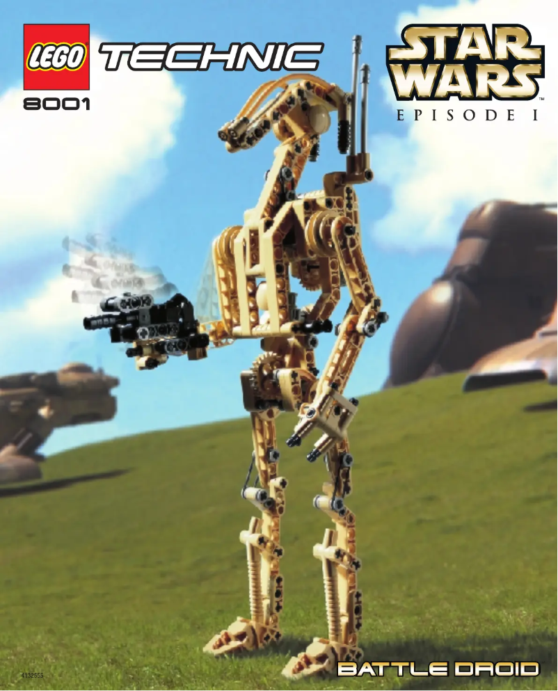 First page image of the manual for Battle Droid (TM)