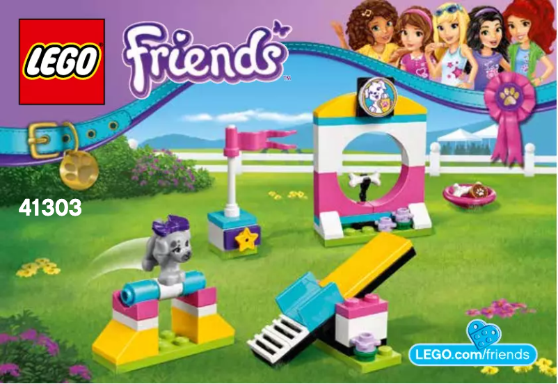 First page image of the manual for Friends 41303