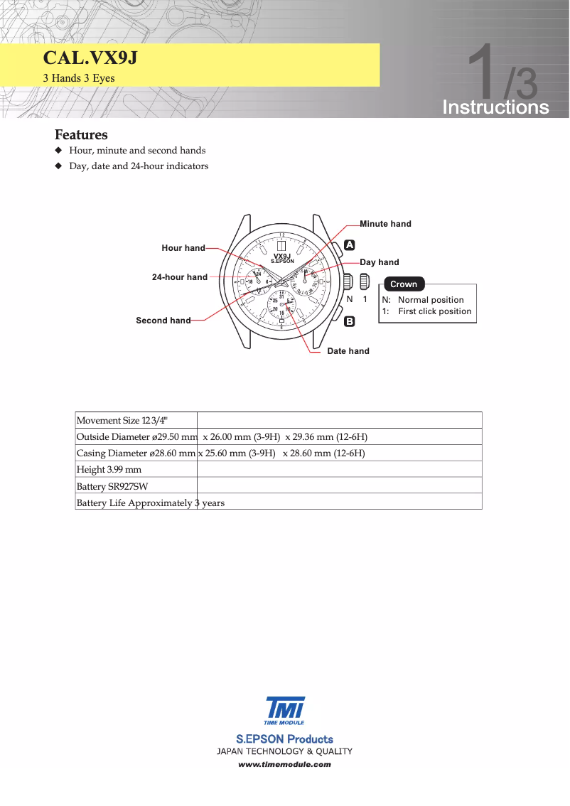 First page image of the manual for Venturer Multifunction