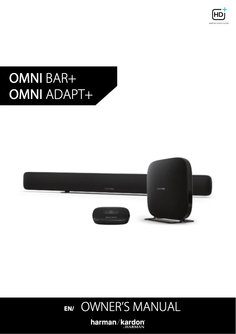 First page image of the manual for Adapt+