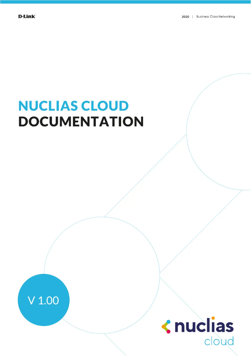 First page image of the manual for DBA-1510P