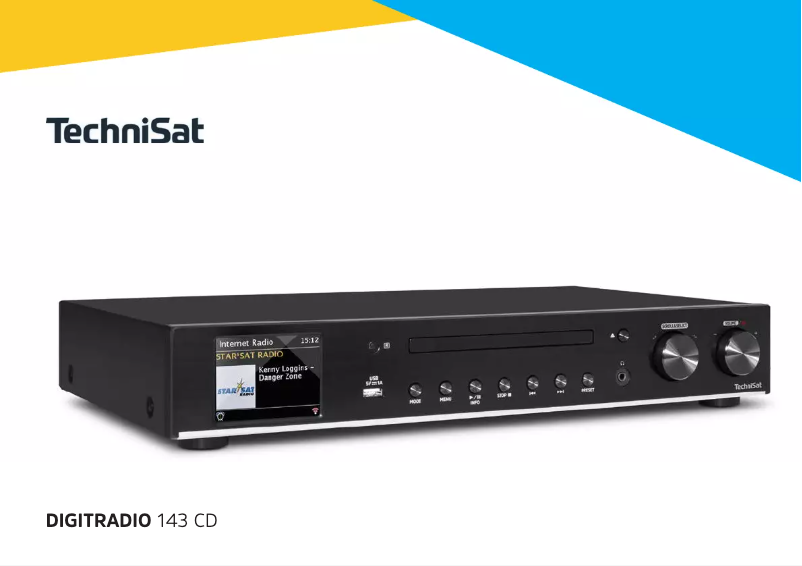 First page image of the manual for DigitRadio 143 CD