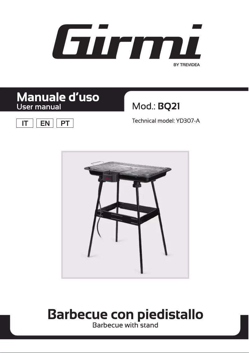 First page image of the manual for BQ21