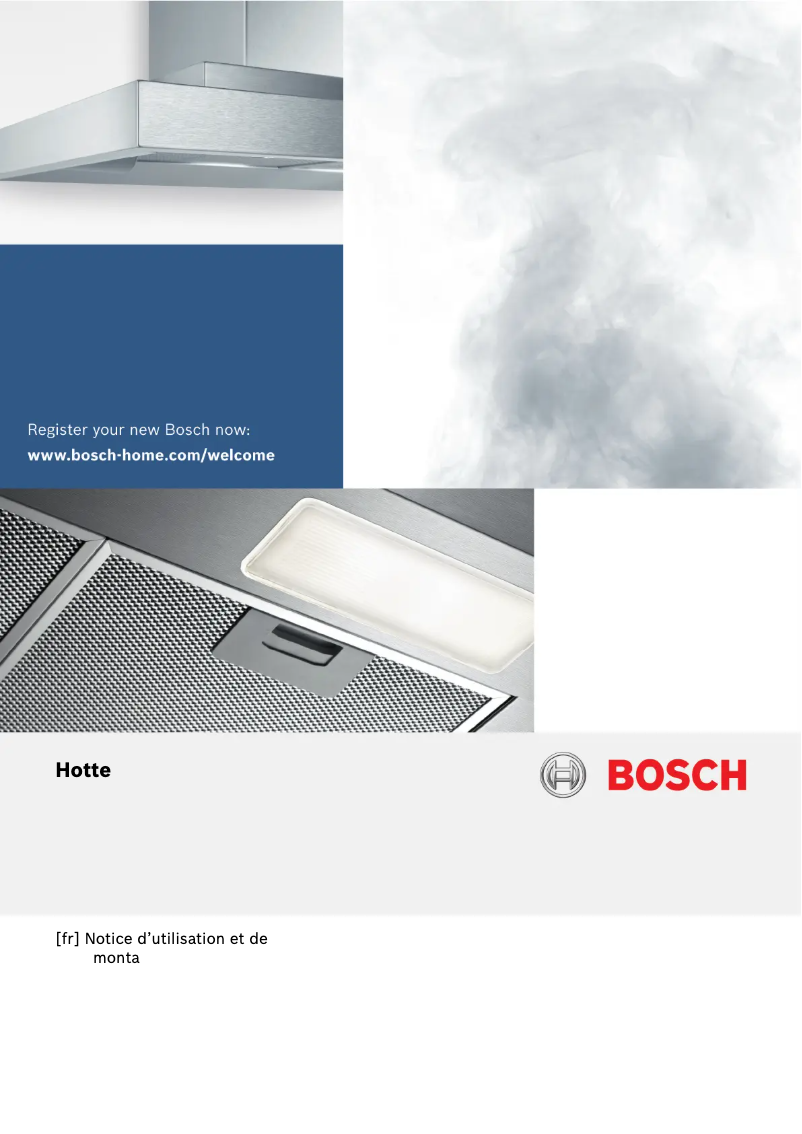 Page 1 of the manual User Manual Bosch Serie 8 DWK98PP60