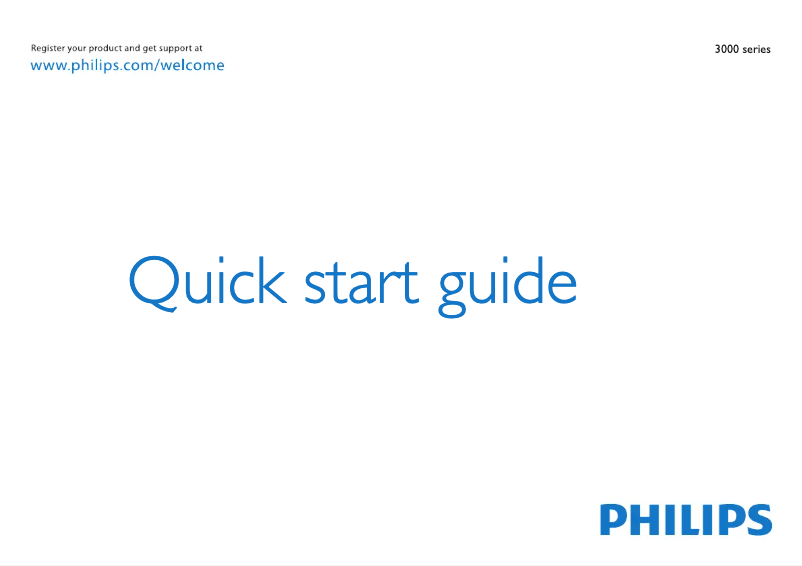 First page image of the manual for 22PFL3606