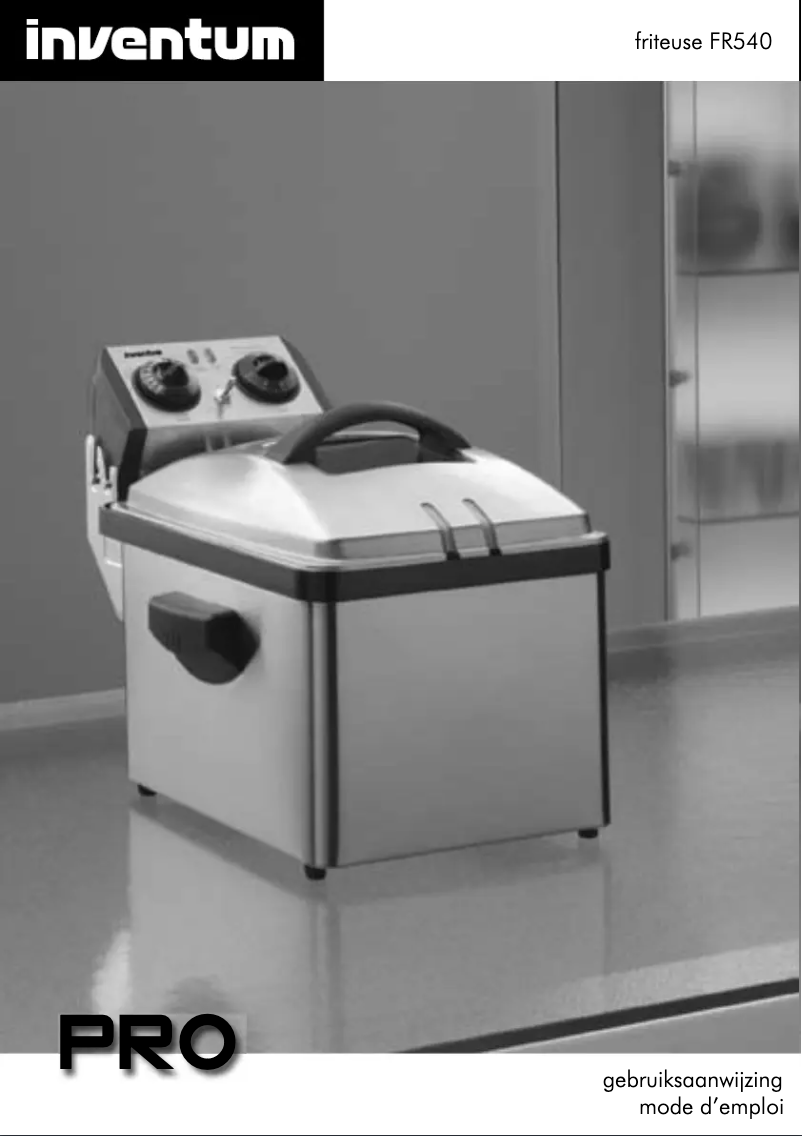 Page 1 of the manual User Manual Inventum FR540PRO