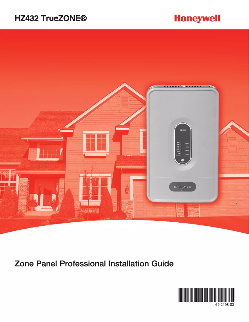 First page image of the manual for TrueZONE HZ432