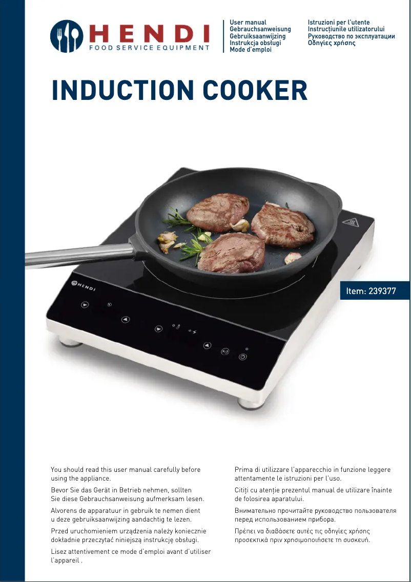 First page image of the manual for 239377