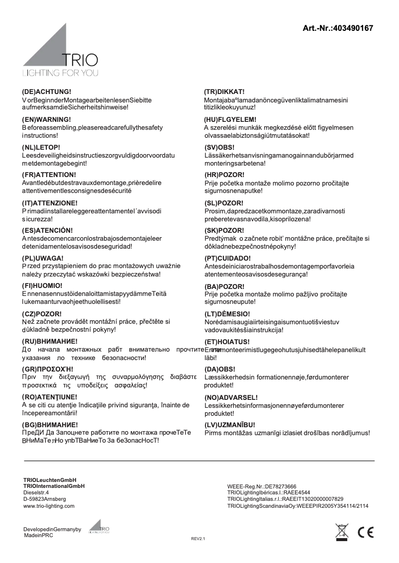 First page image of the manual for Delhi 403490167