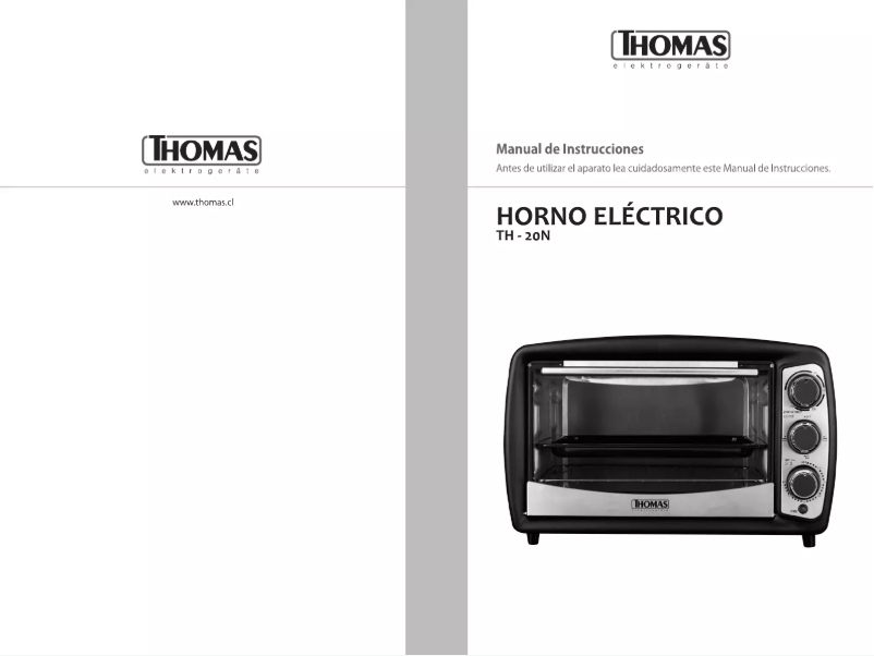 First page image of the manual for TH-20N