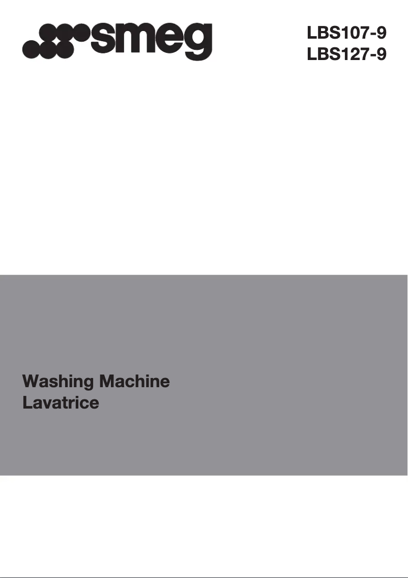 First page image of the manual for LBS107F