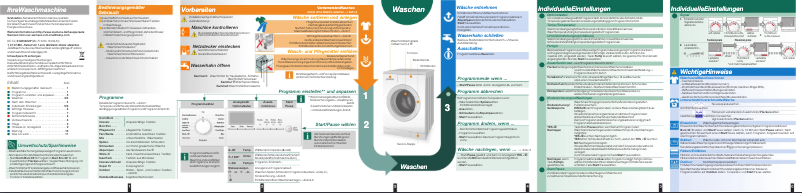 First page image of the manual for WM14E4G2
