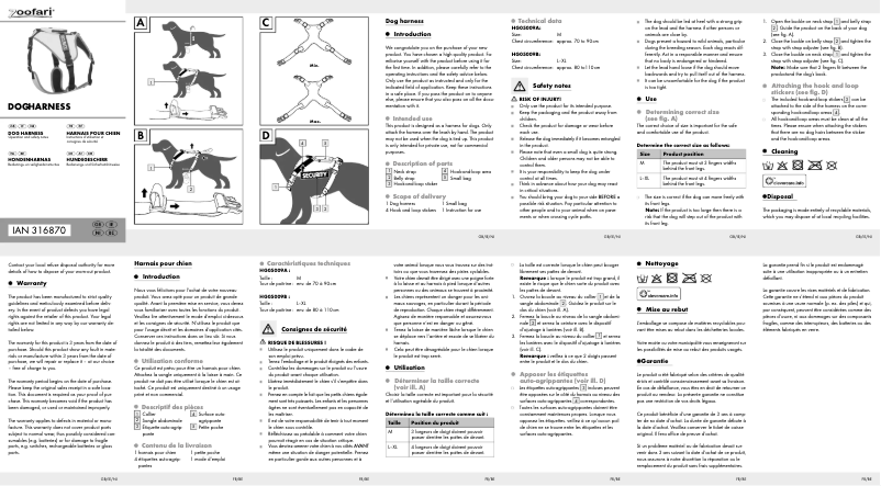 Page 1 of the manual User Manual Zoofari IAN 316870