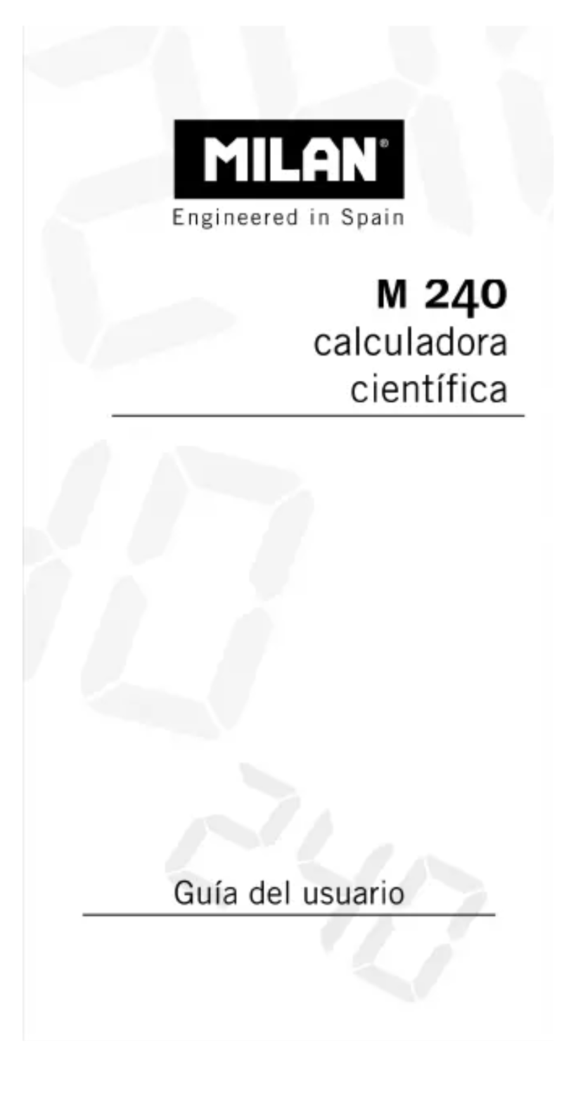 First page image of the manual for 159110CPBL