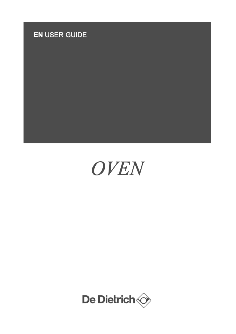 First page image of the manual for DOP7785X