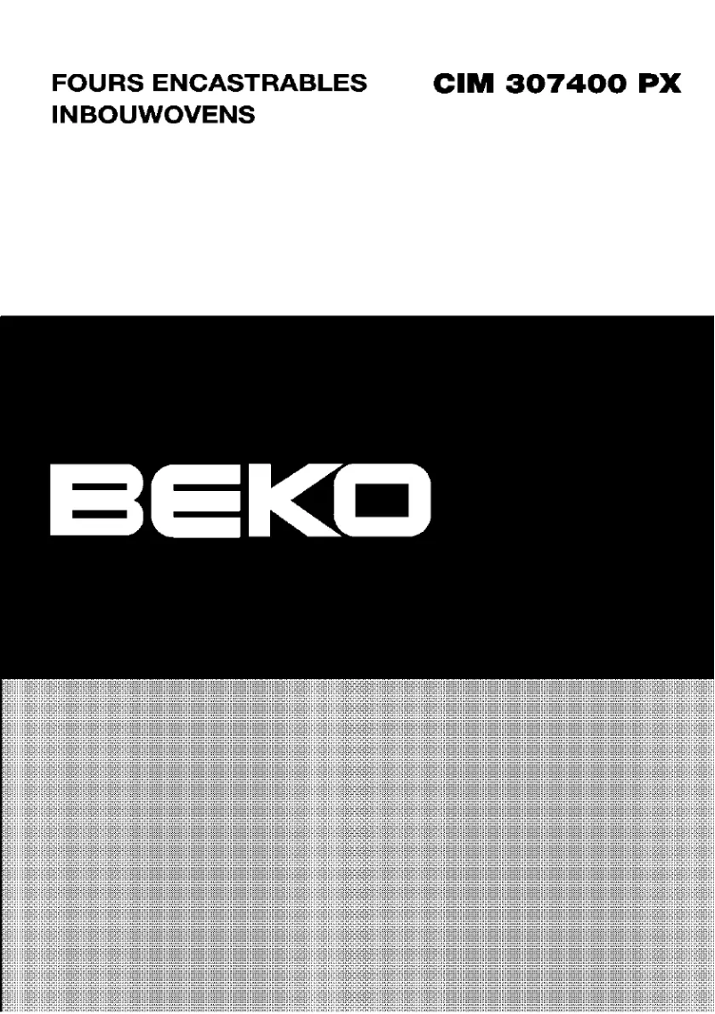Page 1 of the manual User Manual Beko CIM307400PX