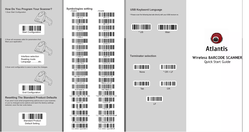 First page image of the manual for A08-LS1500-W