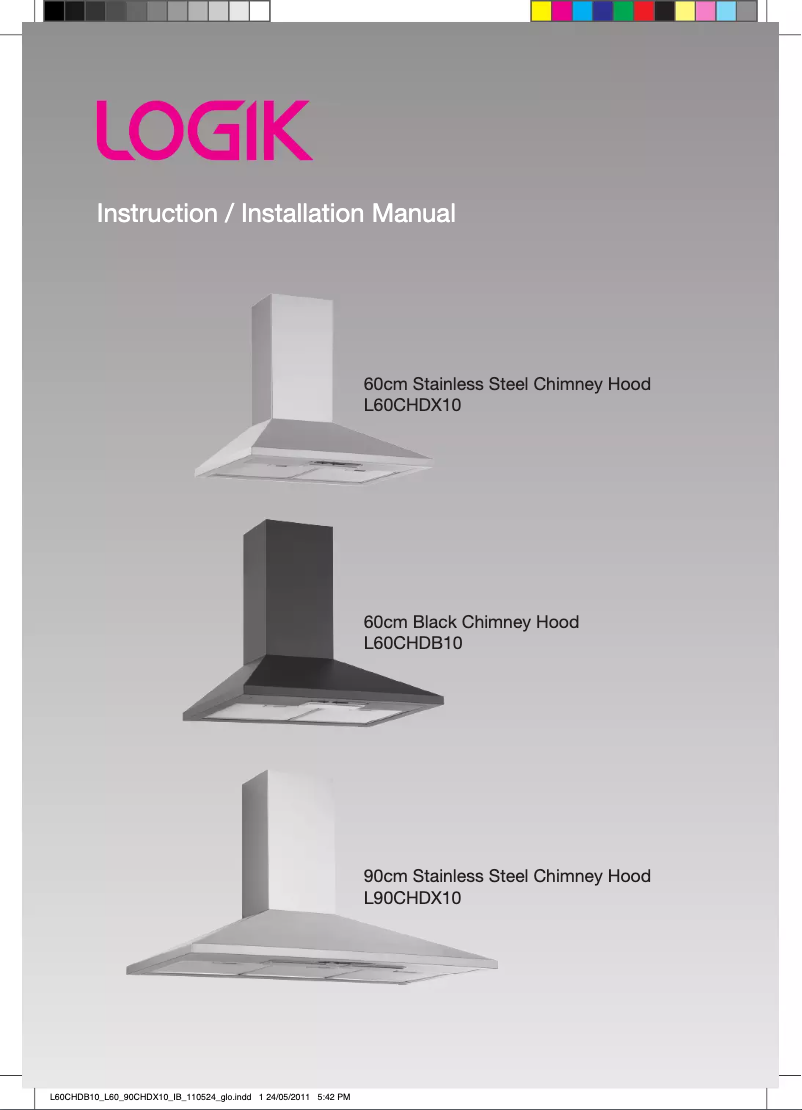 Page 1 of the manual User Manual Logik L60CHDX10