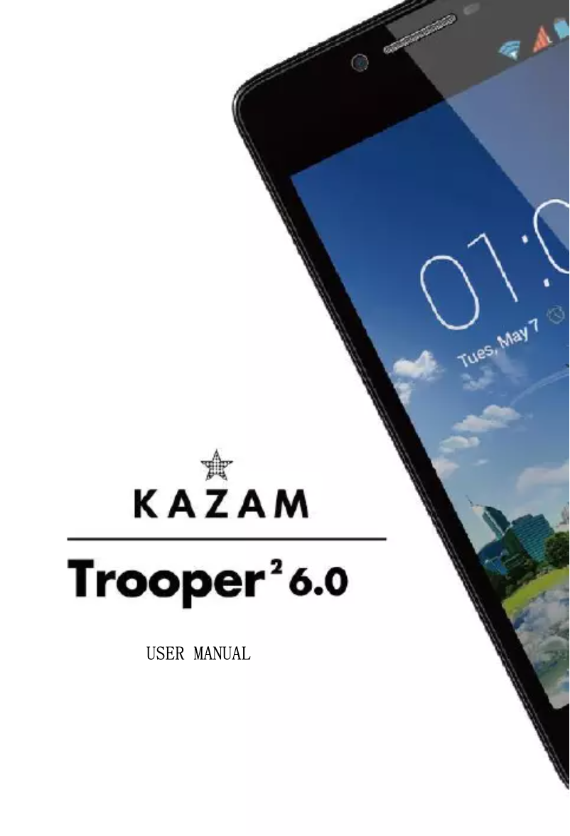 Page 1 of the manual User Manual Kazam Trooper2 6.0