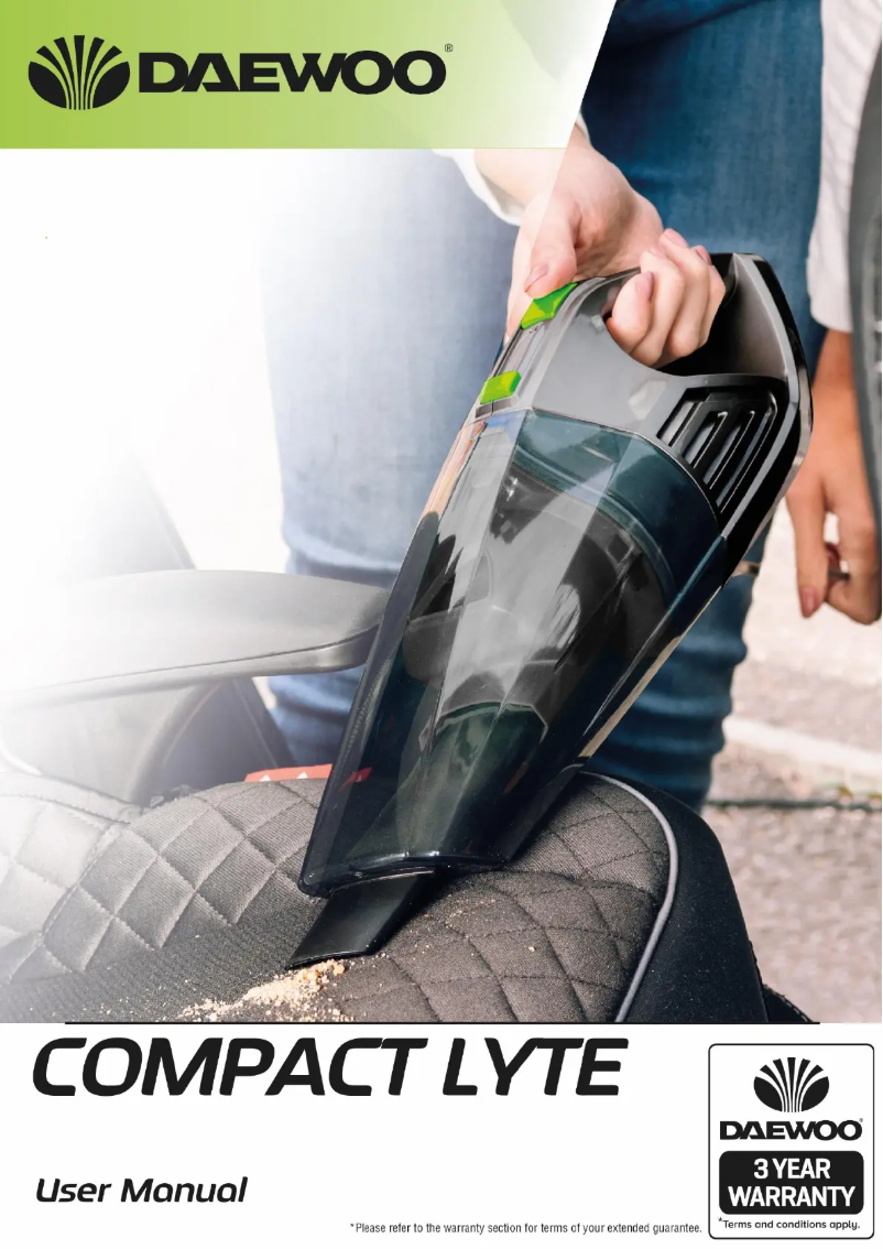 First page image of the manual for Compact Lyte FLR00006