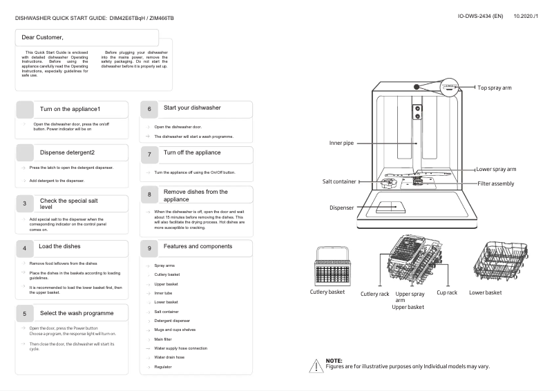First page image of the manual for DIM42E6TBqH
