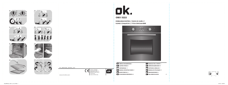 First page image of the manual for OBO 3222