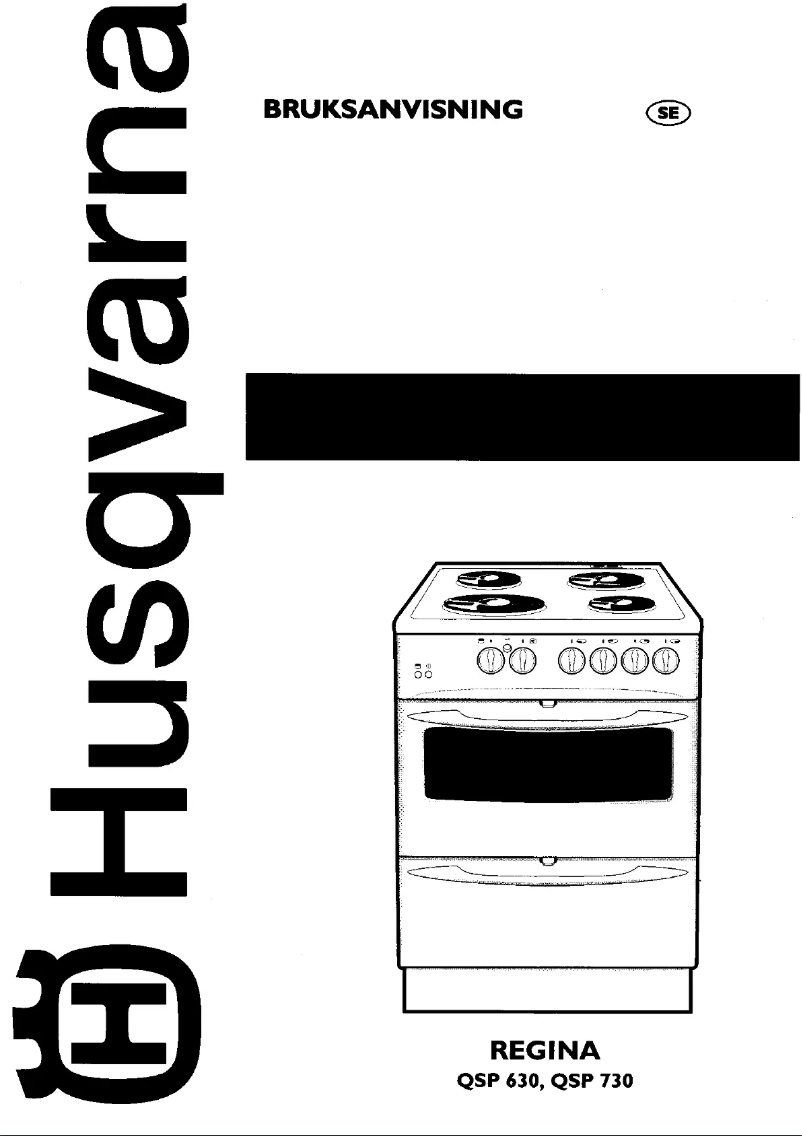 First page image of the manual for Regina QSP730