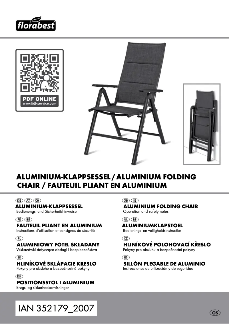 Page 1 of the manual User Manual Florabest IAN 106582