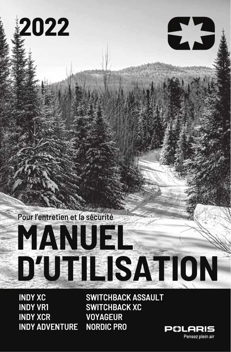 First page image of the manual for 650 Nordic Pro 146 (2022)