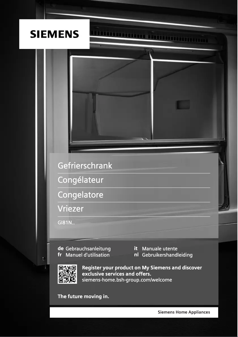 Page 1 of the manual User Manual Siemens GI81NECE0