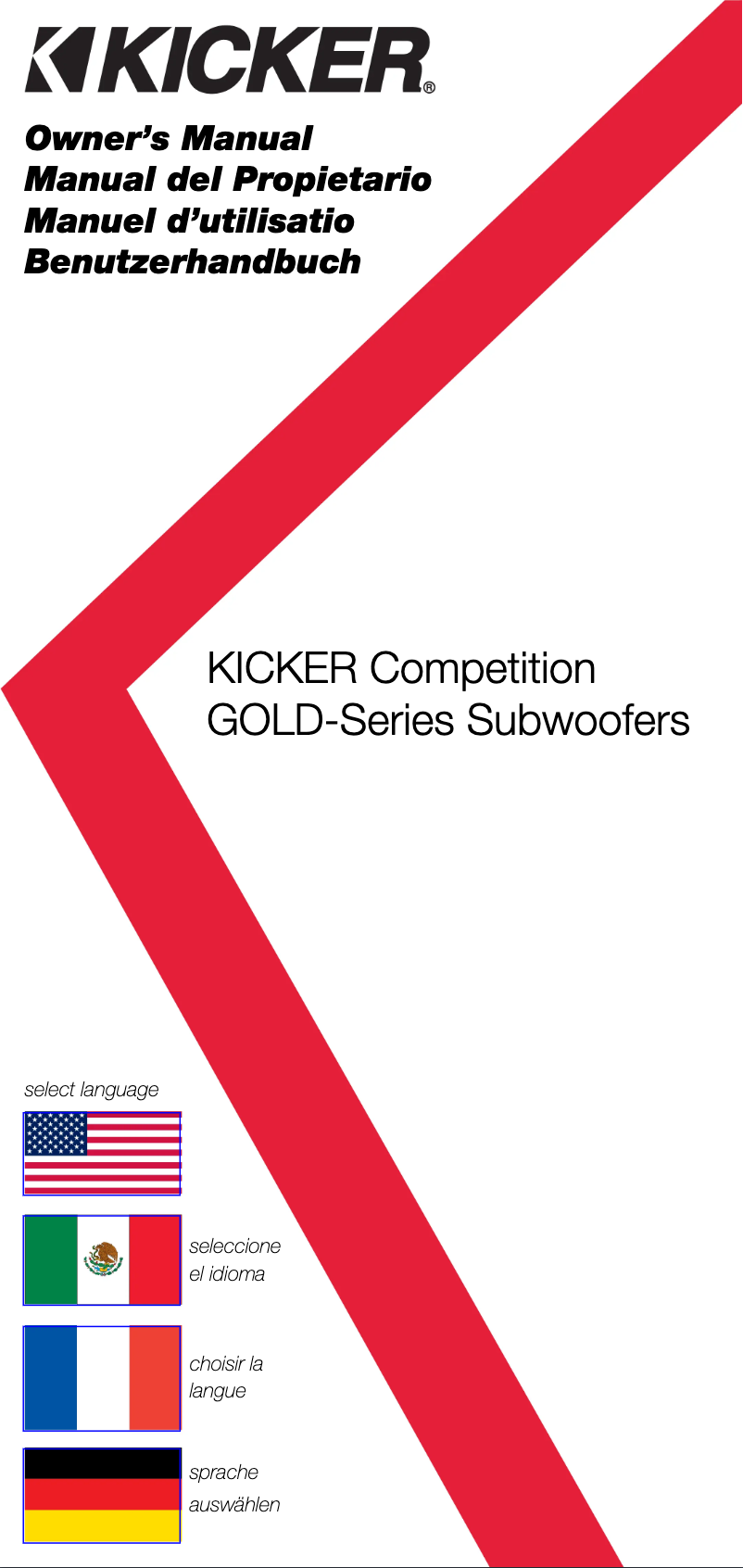 Image de la première page du manuel de l'appareil Comp Gold 15